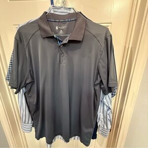 Men's Gray Polo Shirt